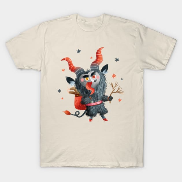 Cute Krampus T-Shirt by Geeksarecool